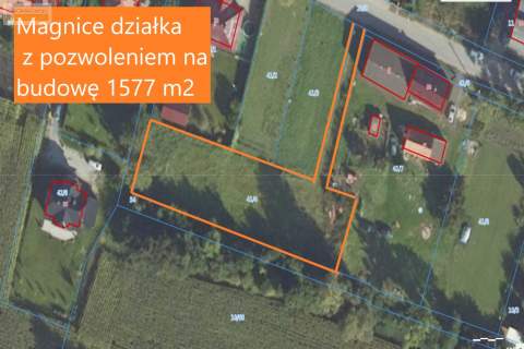 Działka z pozwoleniem na budowę