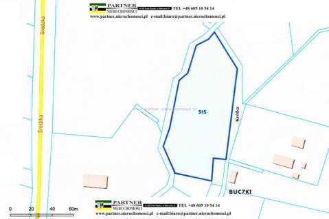 Działka budowlana na sprzedaż, 6501 m2, Ciechów