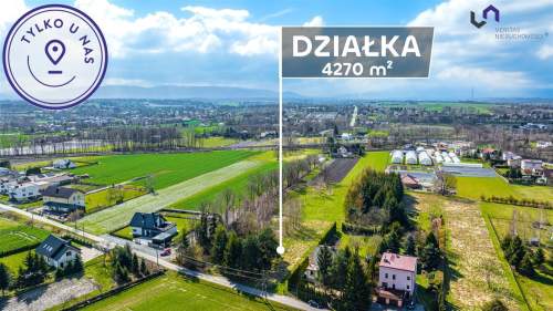 DZIAŁKA NA SPRZEDAŻ. BUDOWLANA. WSZYTSKIE MEDIA 