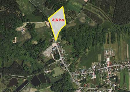Grunt w Koszelewach- 3,6 ha