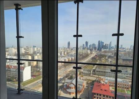 Mieszkanie z widokiem na panoramę Warszawy