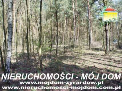 Działka leśna na sprzedaż, 3400 m2, Wycześniak