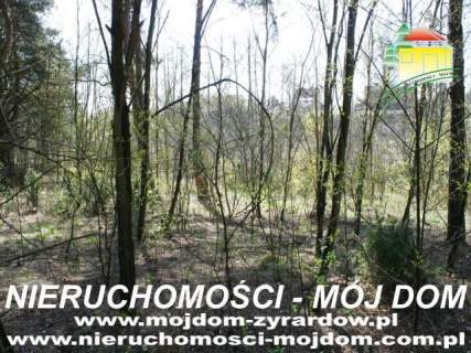 Działka leśna na sprzedaż, 3400 m2, Wycześniak