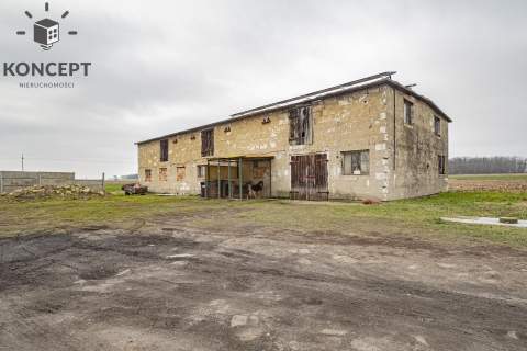 Dom wolnostojący, działka 6400 m2, budynek gospodarczy