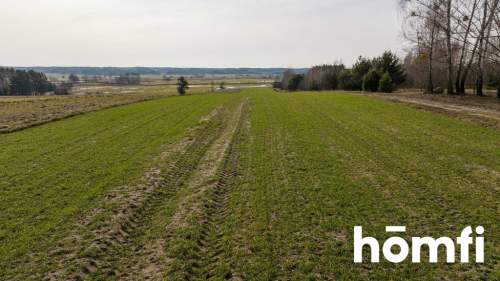 Duża działka w Goryniu, widok na dolinę Radomki