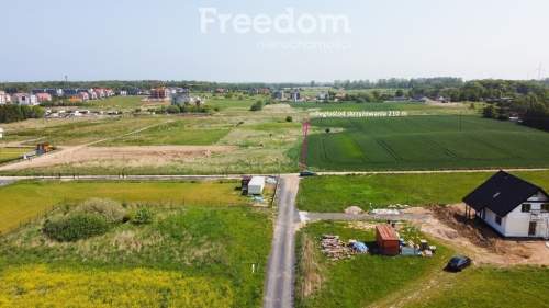 Działka budowlana w Ustr. Morskim, 950 m od morza