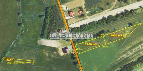 Lelów, działka budowlana 6300m2, szerokość 30m 
