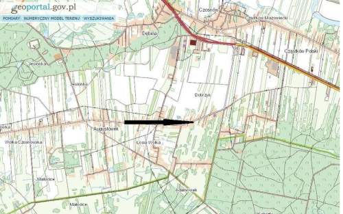 Działka budowlana na sprzedaż, 1600 m2, Adamówek