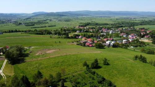 Działka widokowa budowlana w Gorzycach pod lasem 47ar 