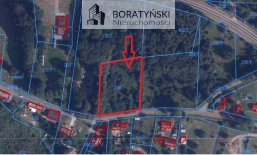 Porost - działka 4100m2
