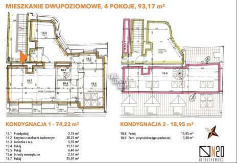 LUKSUSOWY APARTAMENT 90 m2 - KAZIMIERZ