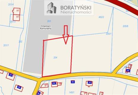 Porost - działka 4100m2