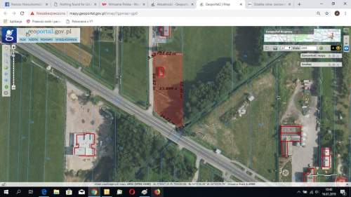 Działka 2400m2 w Zbuczynie bezpośrednio przy DK2