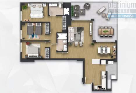 Apartament z basenem w pierwszej lini brzegowej