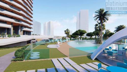 Luksusowy Apartament na 32 piętrze blisko plaży