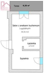 Mieszkanie 33,56m2 w nowym bloku, Osiedle Green Estate, Przemyśl