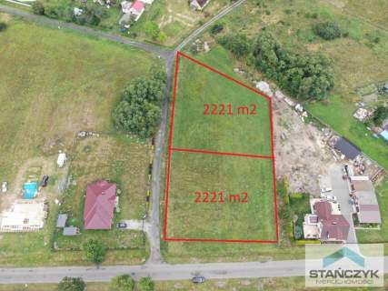 Atrakcyjna Działka Budowlana 2221 m2   Pas Nadmors
