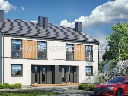 BLIŹNIAK Z DZIAŁKĄ 315M CENTRUM GRODZISKA 