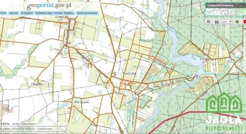 Tryszczyn gm.Koronowo 1273m2 woda prąd TPSA