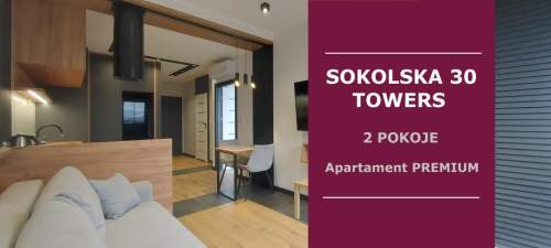 2-pokojowy apartament Sokolska TOWERS - REZERWACJA