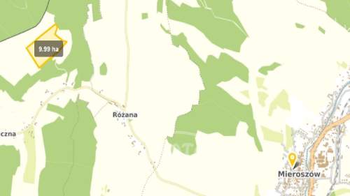 Mieroszów - działka rolna