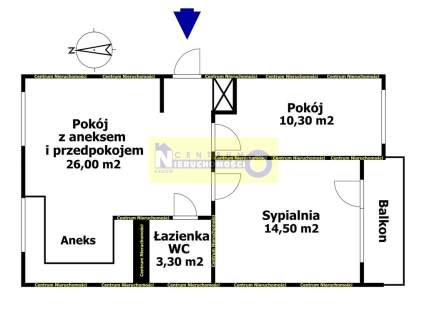 Ustronie, M4 54,1 m2, ul. PCK