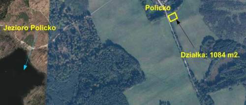 Działka budowlana - Policko
