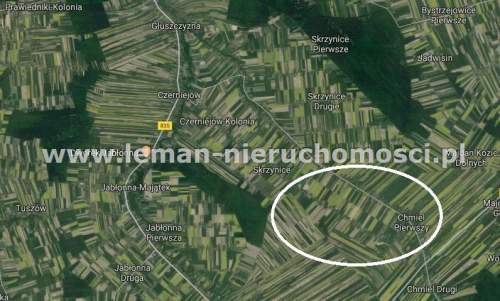 Działka budowlana na sprzedaż, 2850 m2, Chmiel Pierwszy