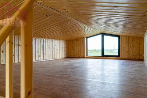 Domek drewniany całoroczny 35m antresola 16m