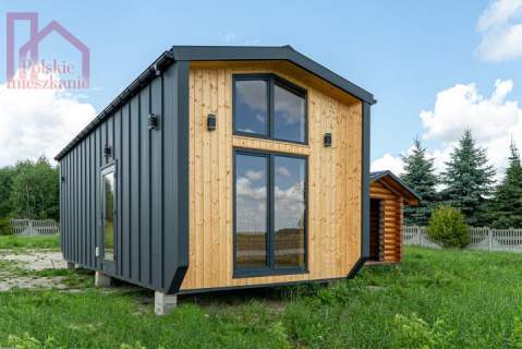 Domek drewniany całoroczny 35m antresola 16m