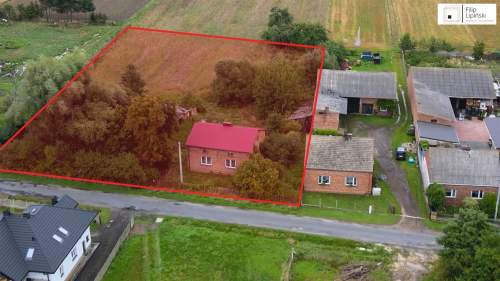 Działka 3300m2 z domem Dankowice Pierwsze