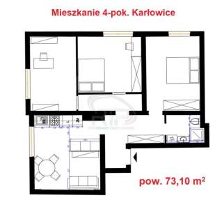 73m 4-pok Psie Pole Karłowice Po Remoncie Od Zaraz