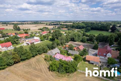 10 arów / budowlana / media w drodze / Woskowice