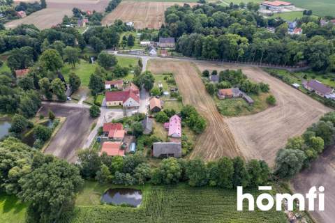10 arów / budowlana / media w drodze / Woskowice