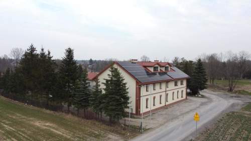 Budynek usługowy, hotel, Strzeszowice, Lublin,