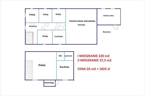 Mieszkanie na sprzedaż, 257,5 m2, Aleksandrów Łódzki