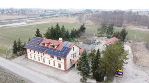 Budynek usługowy, hotel, Strzeszowice, Lublin,