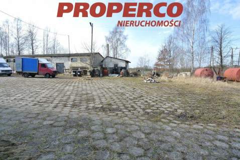Budynki 1400m2, działka 8530 m2, Gm. Zagnańsk