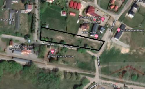 Działka w Rewalu, 700m od morza,