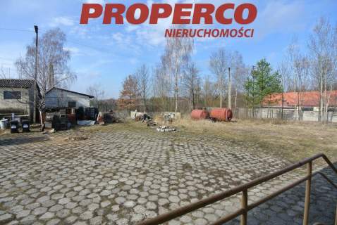 Budynki 1400m2, działka 8530 m2, Gm. Zagnańsk