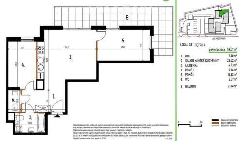 Piękny apartament 3 pok. 59,5m Targówek, Rzepichy