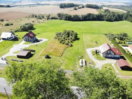 Widokowa działka budowlana Jaszkówka