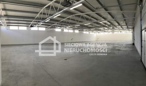 Magazyn/hala 1040 m2 na wynajem Gdańsk-Letnica
