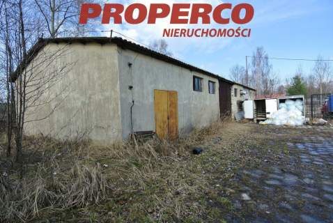 Budynki 1400m2, działka 8530 m2, Gm. Zagnańsk