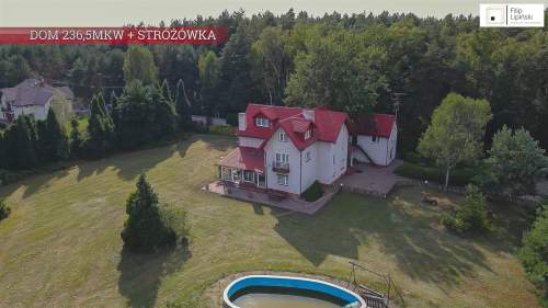 DOM, SALA BANKIETOWA, STAJNIA, 9HA DZIAŁKI 