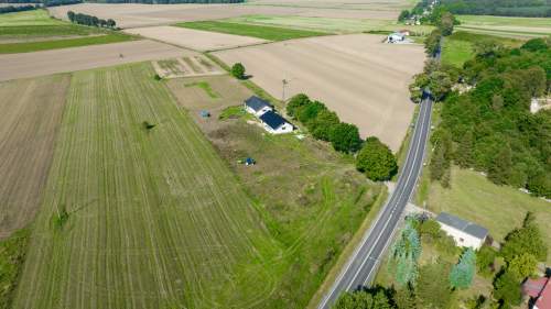 Sprzedam działkę budowlaną 1396 m2