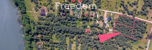 Działka mieszkalno-letniskowa nad jeziorem Omulew