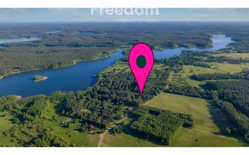 Działka mieszkalno-letniskowa nad jeziorem Omulew