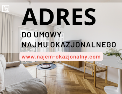 Adres do umowy Najmu Okazjonalnego 399zł