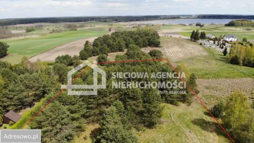 Działka budowlana nad jeziorem Konarzyny
